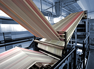 Atomising humidifiers in an industrial manufacturers